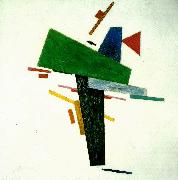 Kazimir Malevich suprematist construction France oil painting artist
